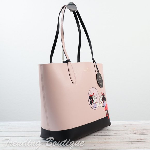 NWT Disney x Kate Spade Minnie Mouse Tote & Wallet - Picture 5 of 16